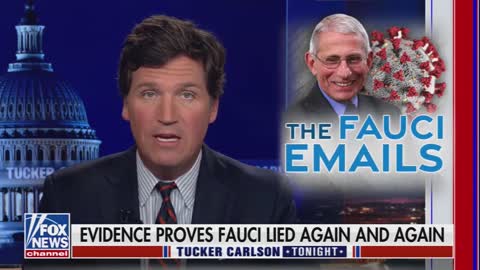 Tucker Carlson FLAYS Fauci Alive for Lying to America About Covid in Incredible Monologue