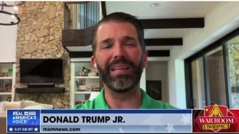 Donald Trump Jr. talks about his M X M news app