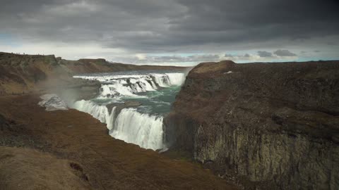 Nature Waterfall Iceland