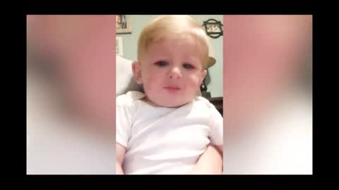 Watch these cute little babies, funny children