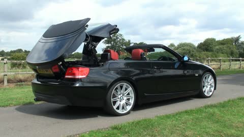 Black sports car