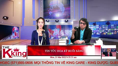 TIN TỨC HOA KỲ BUỔI SÁNG - 03/21/2022 - The KING Channel