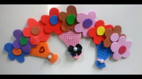 112 Fantastic flower craft ideas with EVA - Part 2
