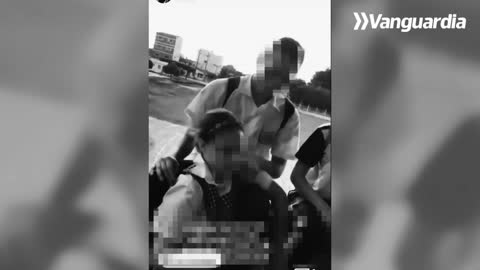 Video: Con maniobras peligrosas, estudiantes de Barrancabermeja arriesgan sus vidas