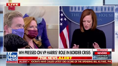 Doocy Has Psaki Nervously Flipping Pages With Perfect Kamala Question