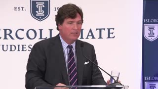 Tucker Carlson Gives Stunning Remarks In Legendary Speech