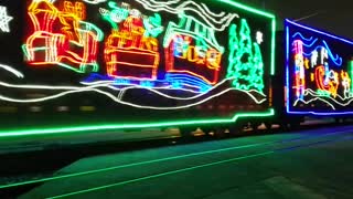 Holiday Train Rolling Through Town