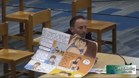 FURIOUS dad makes school board listen to sexually explicit material available to kids