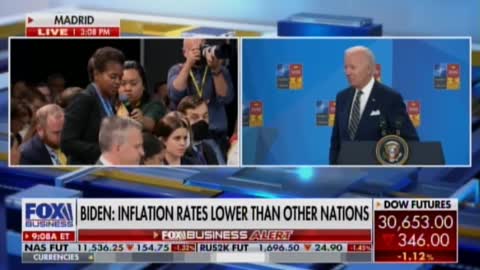 Wow! Joe Biden Confronted on 85% Wrong-Track Number, Record Inflation -- Blames US Supreme Court