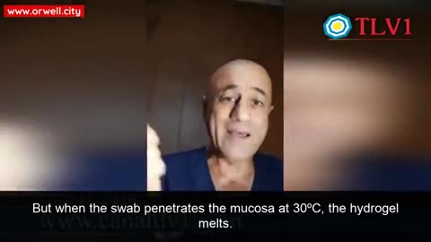 ON THE 'DARPA HYDROGEL' IN NASAL SWABS !! "PEOPLE" - "STOP THE SWABBING" ( DR. JOSÉ LUIS GETTOR )