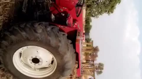 Tractor power using in fields