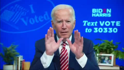 Joe Biden admits the Democrats are undertaking the largest voter fraud operation in history