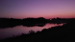 Dawn rising Oak Point Park Plano