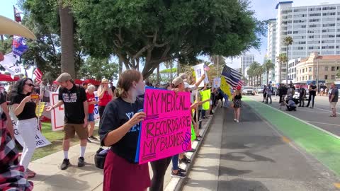 Santa Monica Rally: No Health Mandates (Other View)
