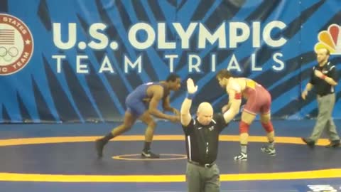 Jake Herbert vs J'Den Cox USA Olympic qualifying Carver Hawkeye