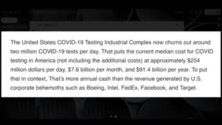 The Massive Amounts of Money Made on Covid Testing