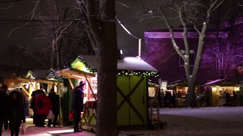 Mercado de Navidad, Mercado de Noel, Ciudad de Longueuil.