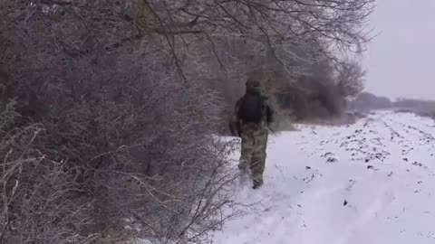 Scouts of the 1st Guards Tank Army of the West group of troops working