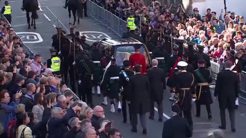 Pedo-Prince Andrew got called out for being a "SICK, OLD MAN" during the Queen's funeral procession