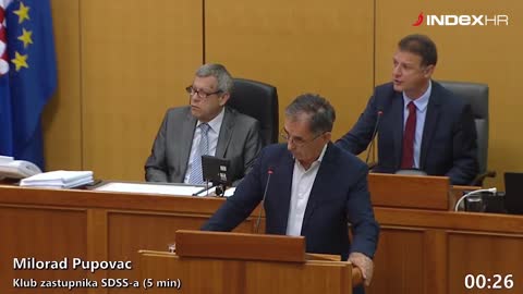 Svađa Pupovca i Culeja u sabornici