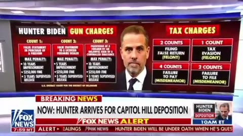 MASSIVE: Hunter Biden Arrives To DC For Closed-Door Deposition