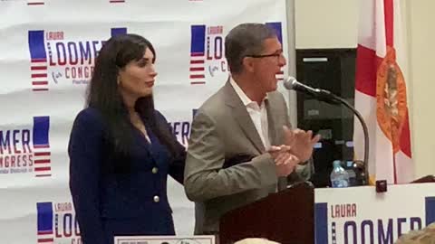 General Flynn Endorses Laura Loomer for Congress at The Villages - RAW FOOTAGE