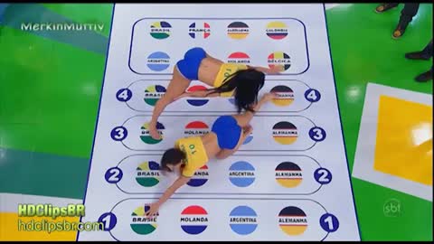 Brazilian Girls Playing Twister