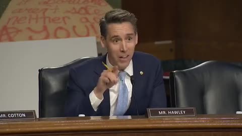 Josh Hawley sets trap, sits back and lets WOKE pro-abortion witness fall right into it