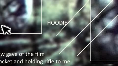 famous footage analyzed shows a man with rifle not a bigfoot (honey island)