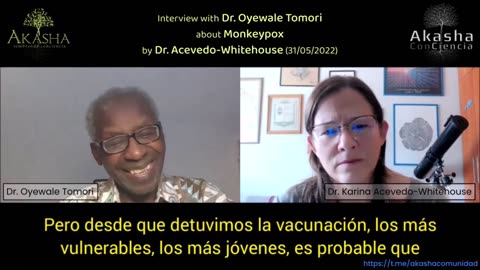 Entrevista al Dr. Oyewale Tomori por la Dra. Karina Acevedo-Whitehouse (31-05-2022)