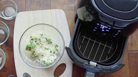 killer air frier -chicken parm dish simple easy fast and great