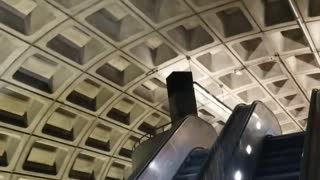 Leaking Subway Station Creates Waterfall