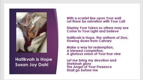 Hatikvah is Hope Susan Joy Dahl Song Video
