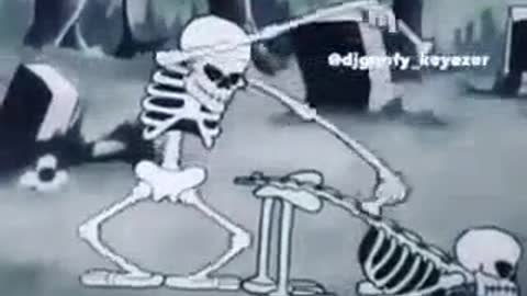 Skeleton Making Love