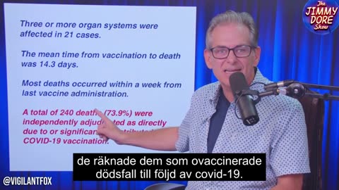 Studie visar att 74 % av dödsfallen vid obduktion av covid "vacciner" orsakades av vaccin(SVTEXT)