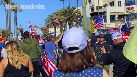 Worldwide Rally for Freedom in Huntington Beach CA