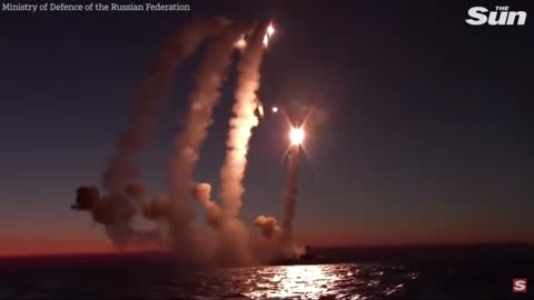 Russia launce missiles on Ukraine from Black Sea
