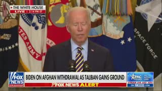 Supercut of JUST ONE Biden Speech Raises Questions About His Mental State