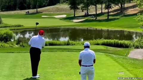 Enjoy a clip from behind the scenes yesterday DonaldJTrump, …. 🇺🇸🦅