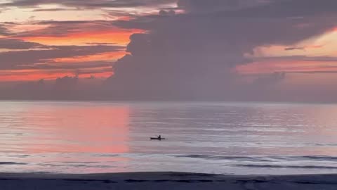 Indialantic Beach Sunrise Kayak
