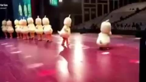 Duck Dancer forgets to Leave Stage 😂