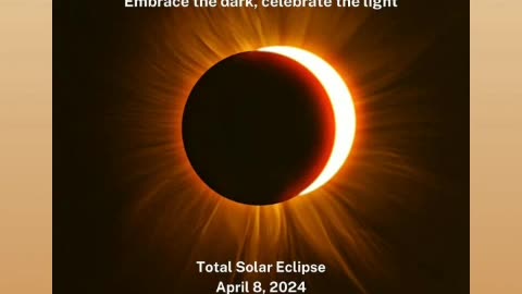 Solar eclipse totality 4/8/24