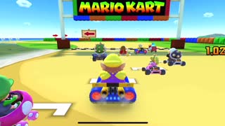 Mario Kart Tour - Wario Driver Gameplay