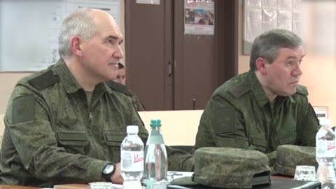 Chief of General Staff of russia inspects command post of Zaporozhye
