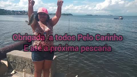 Pescaria feminina na curva do canhão Rio de Janeiro