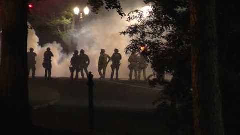 US Marshals Hold Nothing Back When Dealing With "Protesters" In Portland Oregon