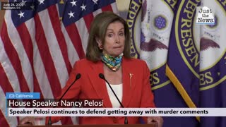 Pelosi continues to defend getting away with murder comments: