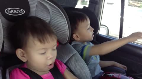 4-year-old sings Frozen's 'Let It Go' with baby sister
