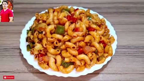 Delicious restaurant macroni