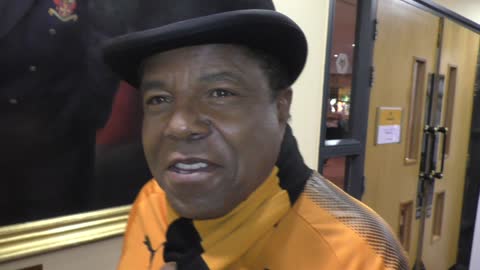 Nathan Judah catches up with Tito Jackson at Molineux